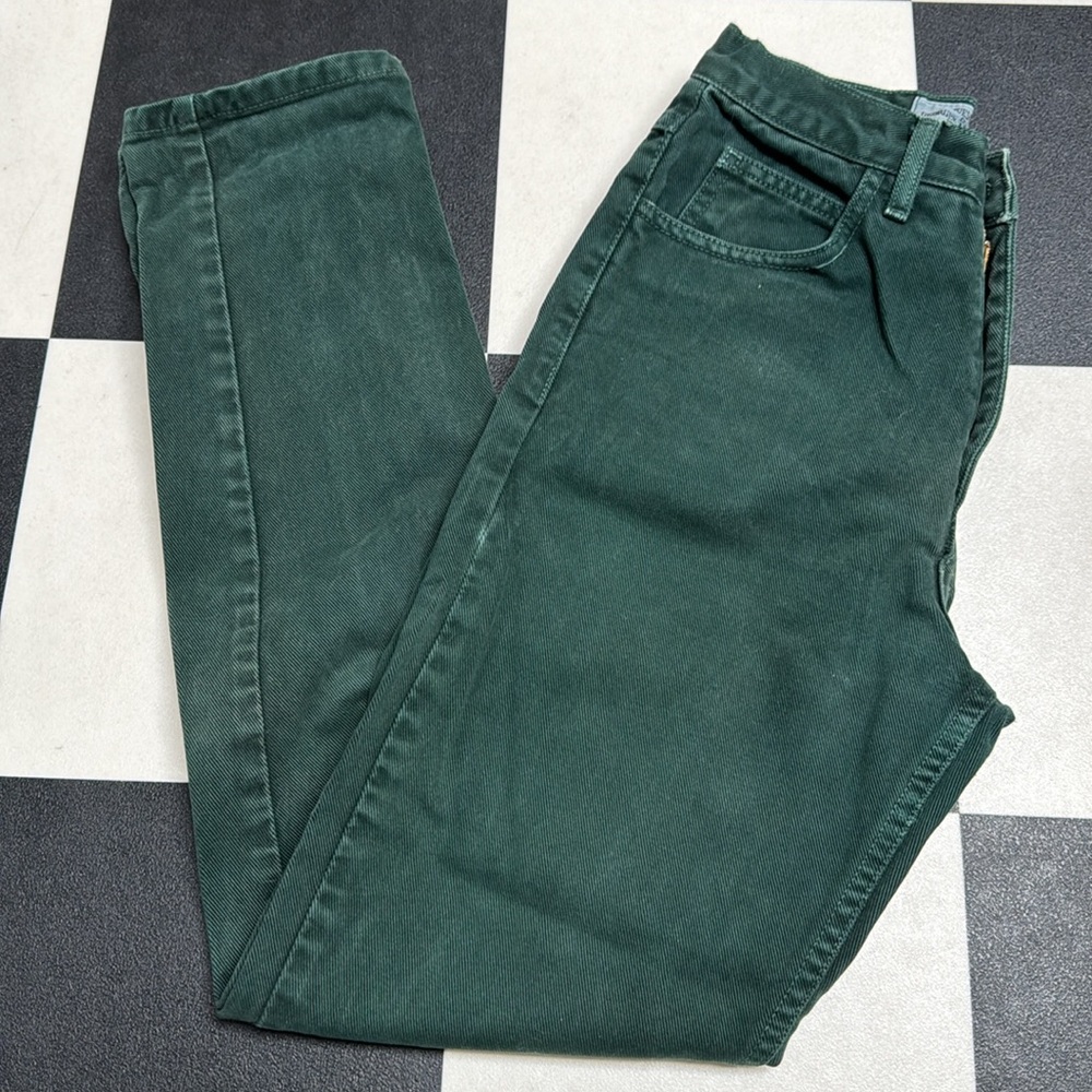 Vintage Green High-rise Guess Jeans